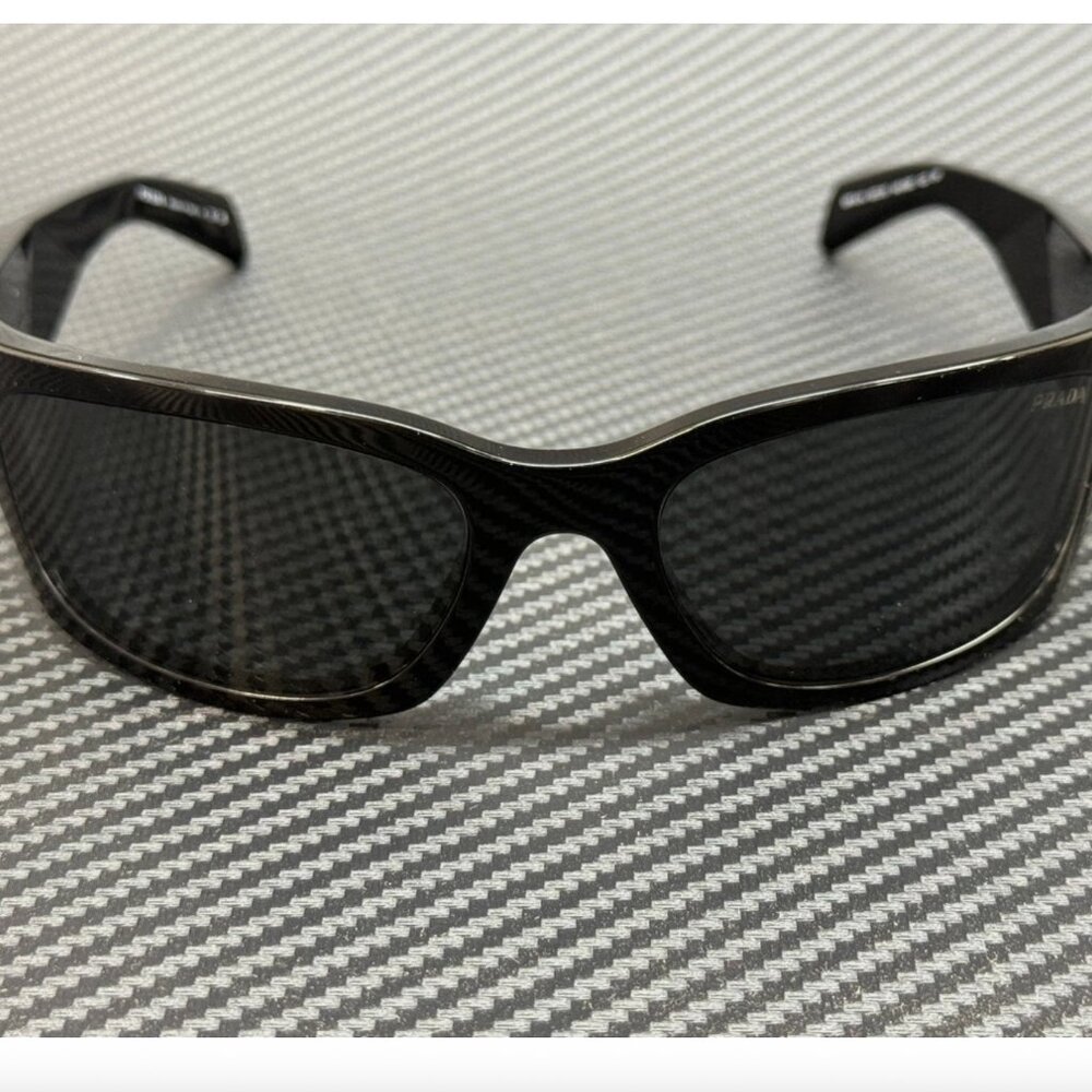 PRADA Black Dark Women's 60 mm Sunglasses - Picture 2 of 5